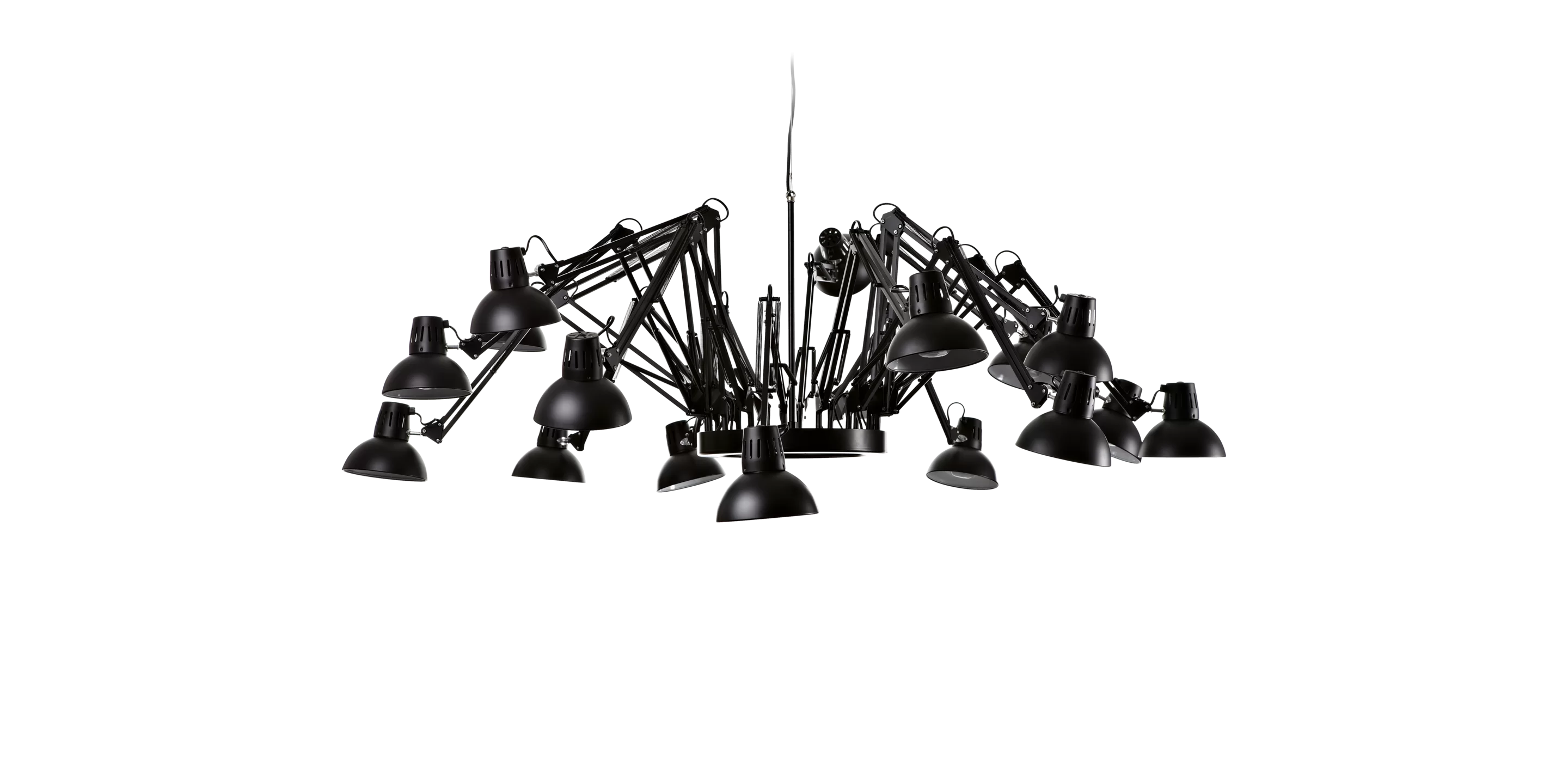 Dear Ingo suspension light black dynamic shape 1 front side